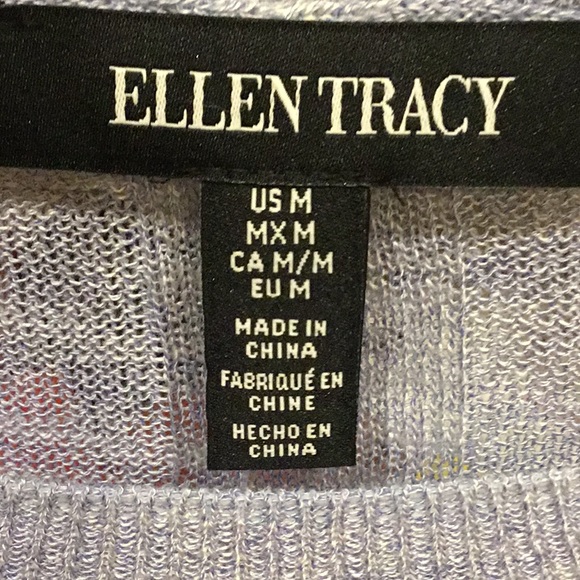 NWT Ellen Tracy lightweight sweater - Picture 3 of 9